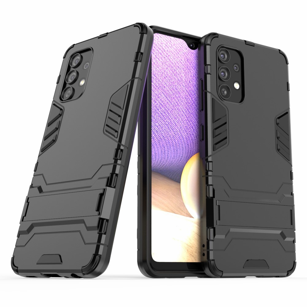 Robusten ovitek "Impact X" za Samsung Galaxy A32 - črn
