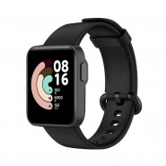 Silikonski pas za uro Xiaomi Mi Watch Lite "Smooth" - črn