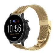 Pas za uro Fossil Gen 5 "Mesh" iz nerjavečega jekla - zlate barve