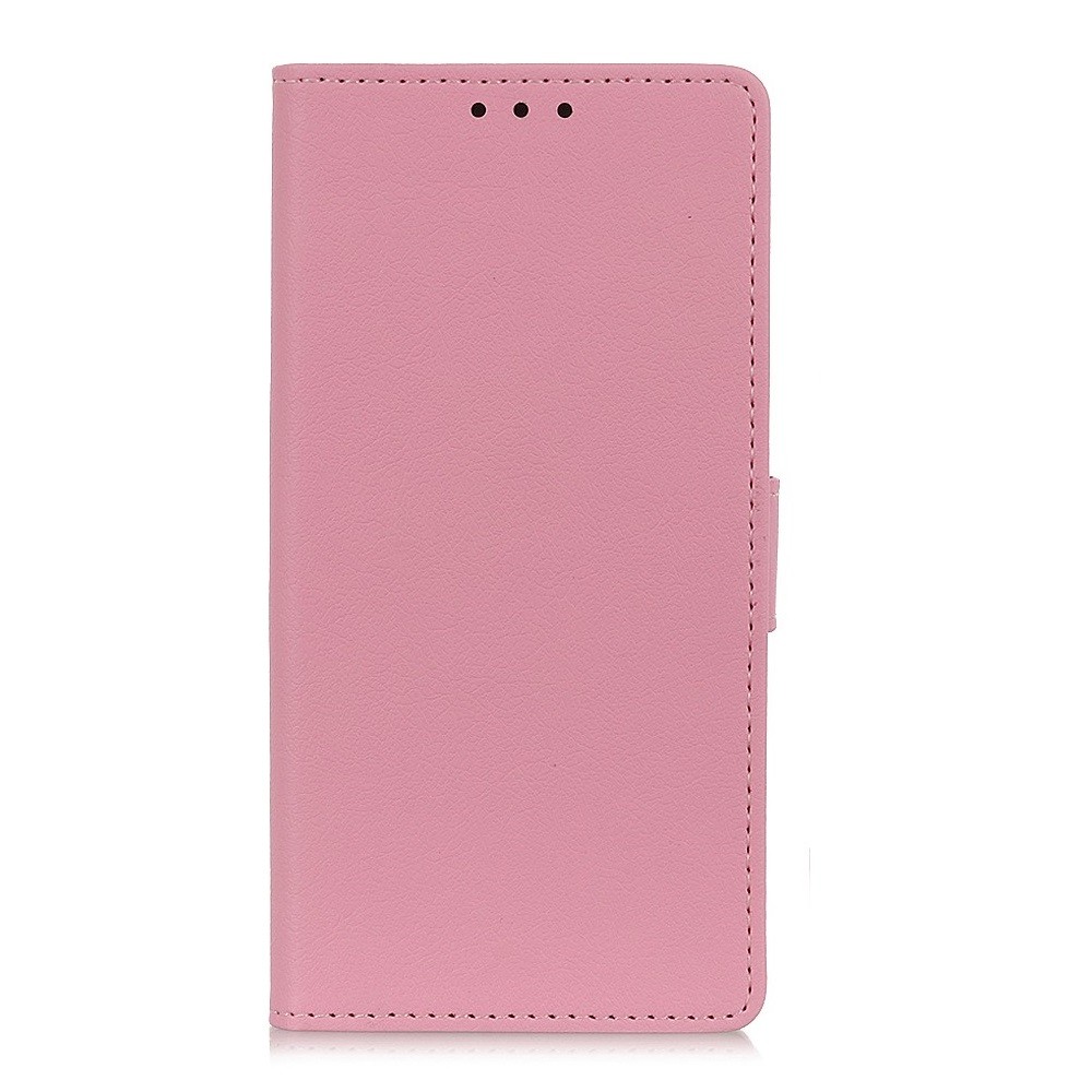 Etui "Litchi" za OnePlus 9 Pro - roza