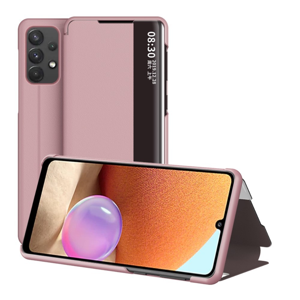 Etui "Side View" za Samsung Galaxy A02s - roza