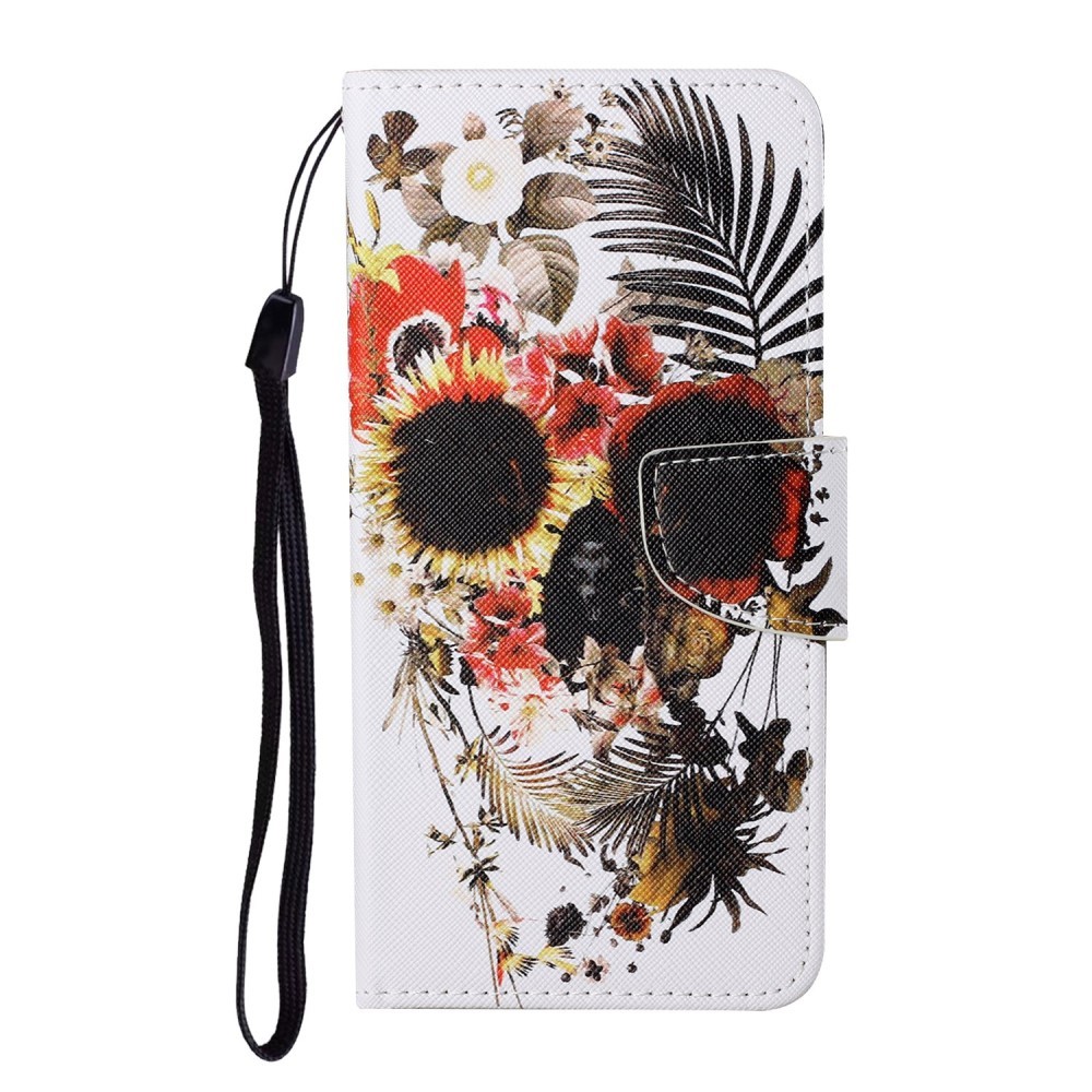 Etui "Flower Skull" za Samsung Galaxy A52 / Galaxy A52 5G