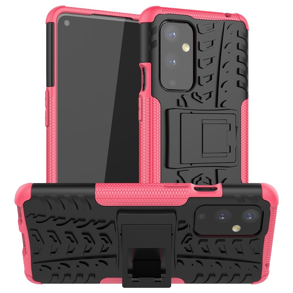 Hibriden TPU gel ovitek "Tough" za OnePlus 9 - roza