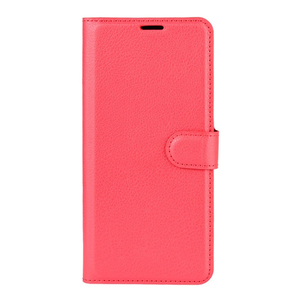 Etui "Litchi" za Xiaomi Redmi 9T - rdeč