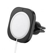 Avtomobilsko držalo Spigen "Mag Fit" za brezžični polnilec MagSafe - black Avtomobilsko držalo Spigen "Mag Fit" za brezžični polnilec MagSafe - black