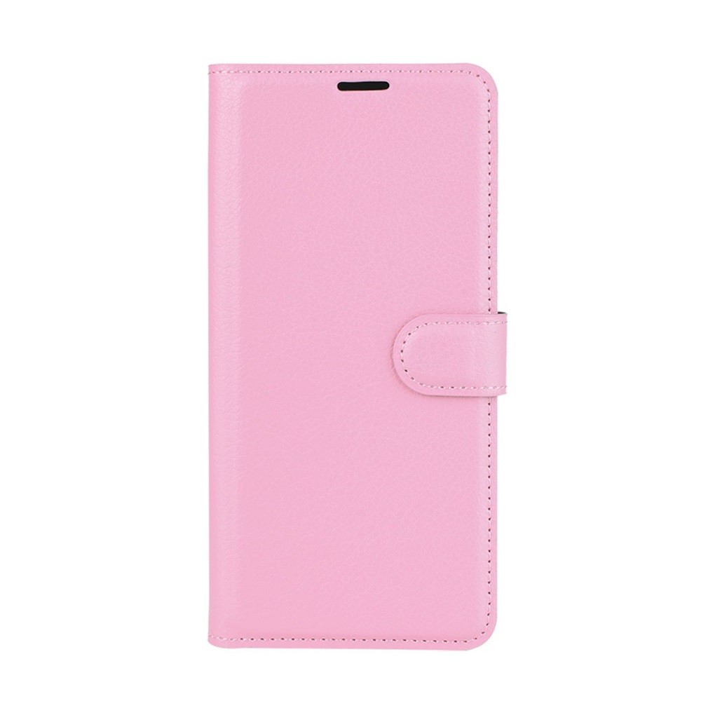Etui "Litchi" za OnePlus Nord N10 5G - roza