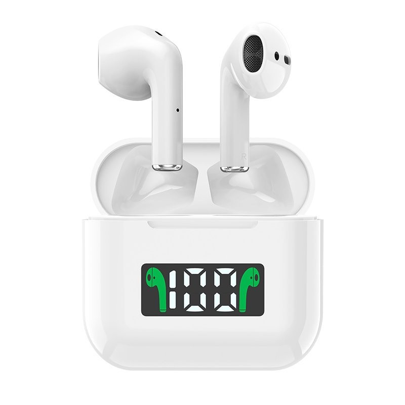 Bluetooth slušalke "HearMe" TWS s funkcijo samostojne povezave slušalk na dve napravi hkrati - bele