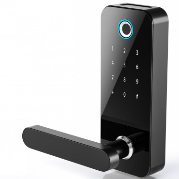 Pametna ključavnica "Smartlock F11" s funkcijami odklepanja vrat preko aplikacije telefona, prstnega odtisa ali vtipkane kode