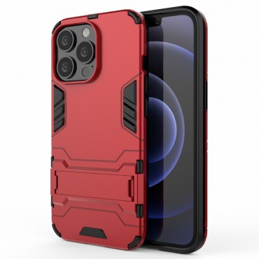 Robusten ovitek "Impact X" za iPhone 13 Pro - rdeč