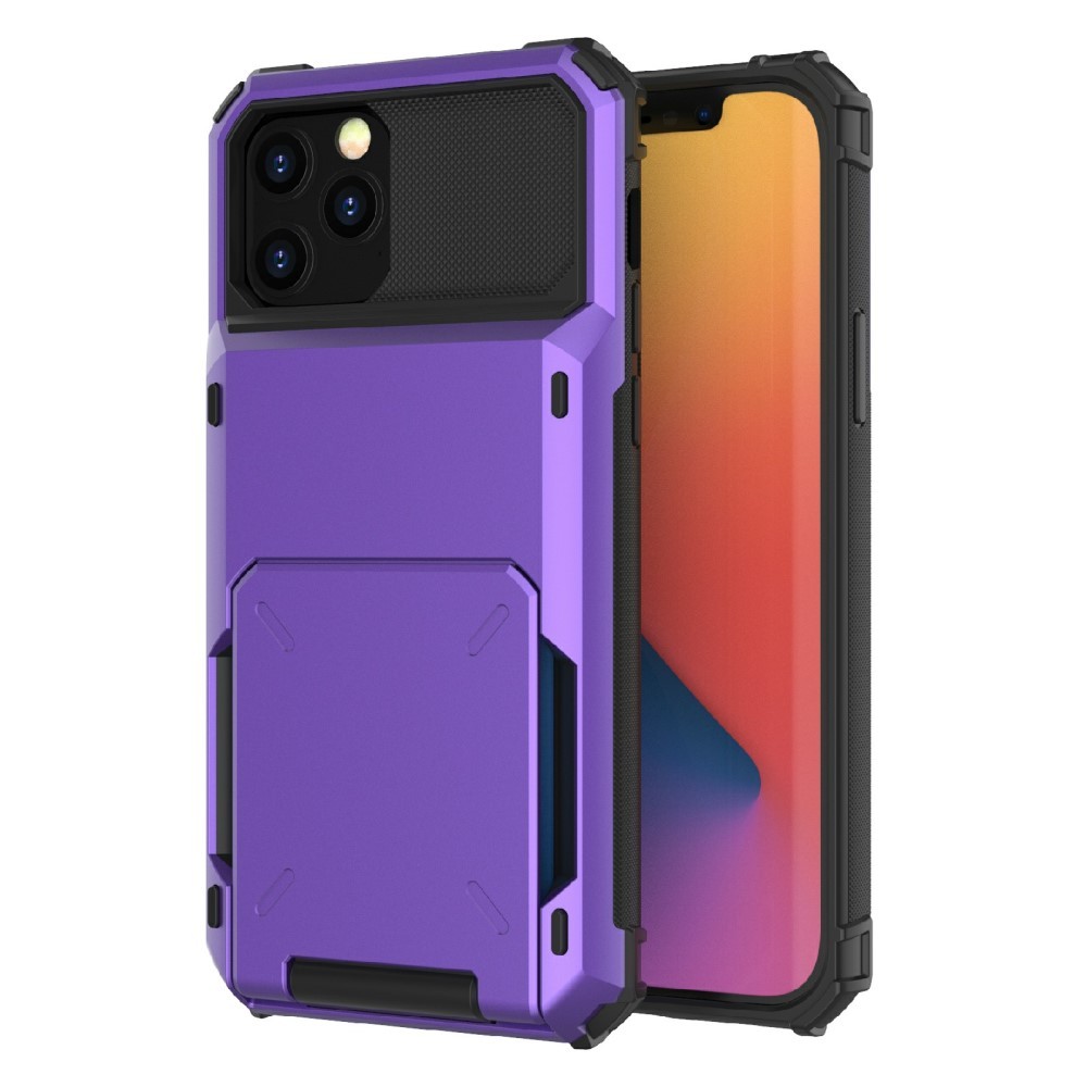 Robusten ovitek "Warden X" za iPhone 13 Mini - vijoličen
