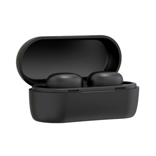 Bluetooth slušalke s polnilno postajo "SoundPlug" - slušalke z odličnim tesnenjem zvoka in izrazitimi nizkimi, srednjimi ter visokimi toni - črne