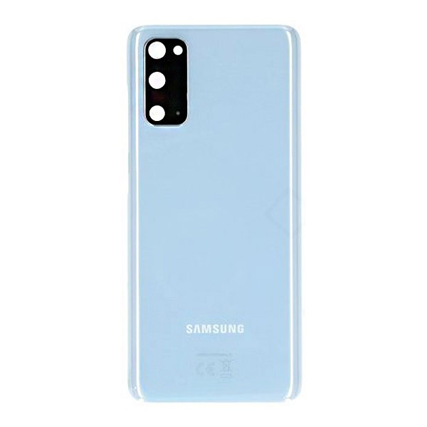 Zadnji pokrov za Samsung Galaxy S20 - moder - AA kakovost