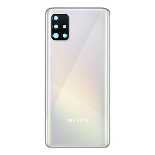 Zadnji pokrov za Samsung Galaxy A51 - bel - AA kakovost