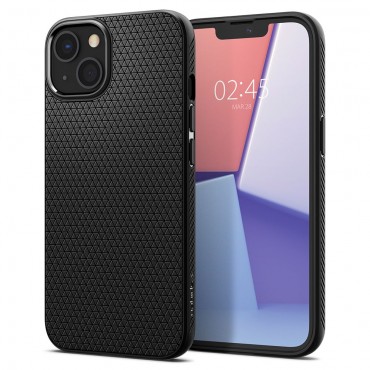 Ovitek Spigen "Liquid Air" za iPhone 13 - matte black Ovitek Spigen "Liquid Air" za iPhone 13 - matte black
