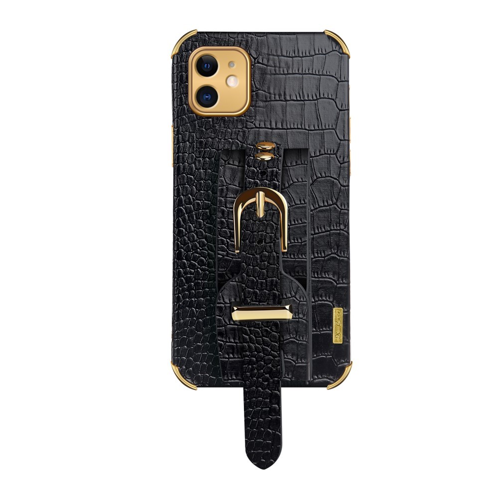 Hibridni ovitek "Croctail" za iPhone 12 Mini - črn
