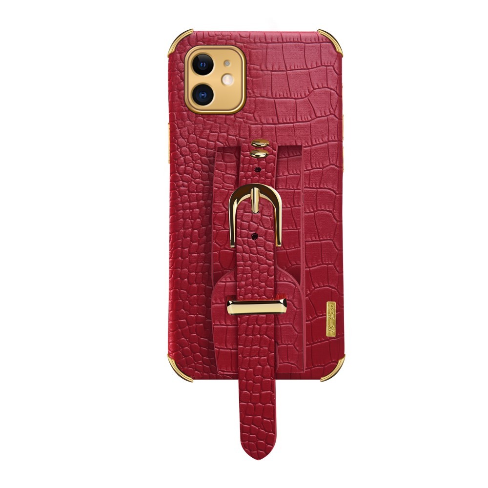 Hibridni ovitek "Croctail" za iPhone 12 Mini - rdeč