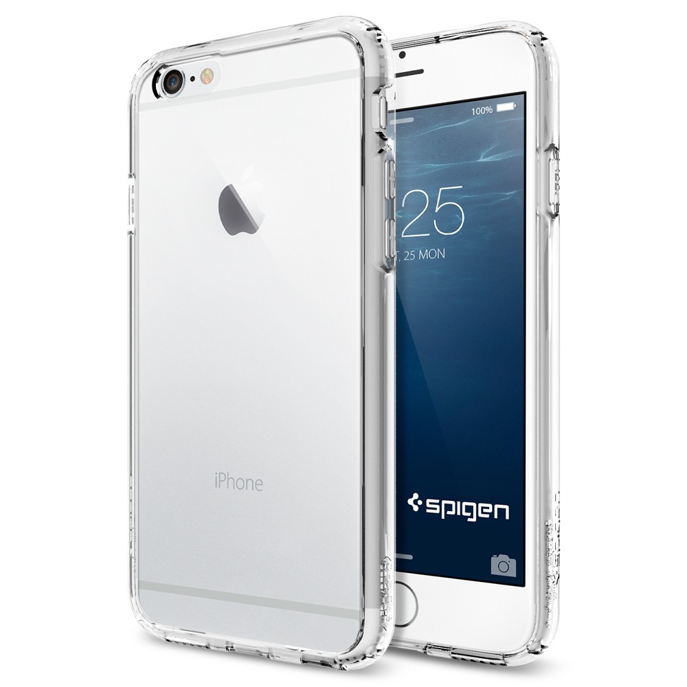 Ovitek Spigen SGP "Ultra Hybrid" za iPhone 6 / 6S - crystal clear 1st edition