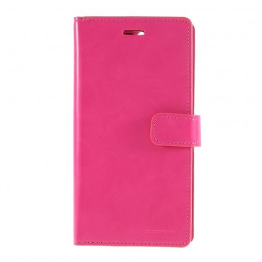 Etui denarnica Goospery "Mansoor Diary" za iPhone 13 Pro - magenta