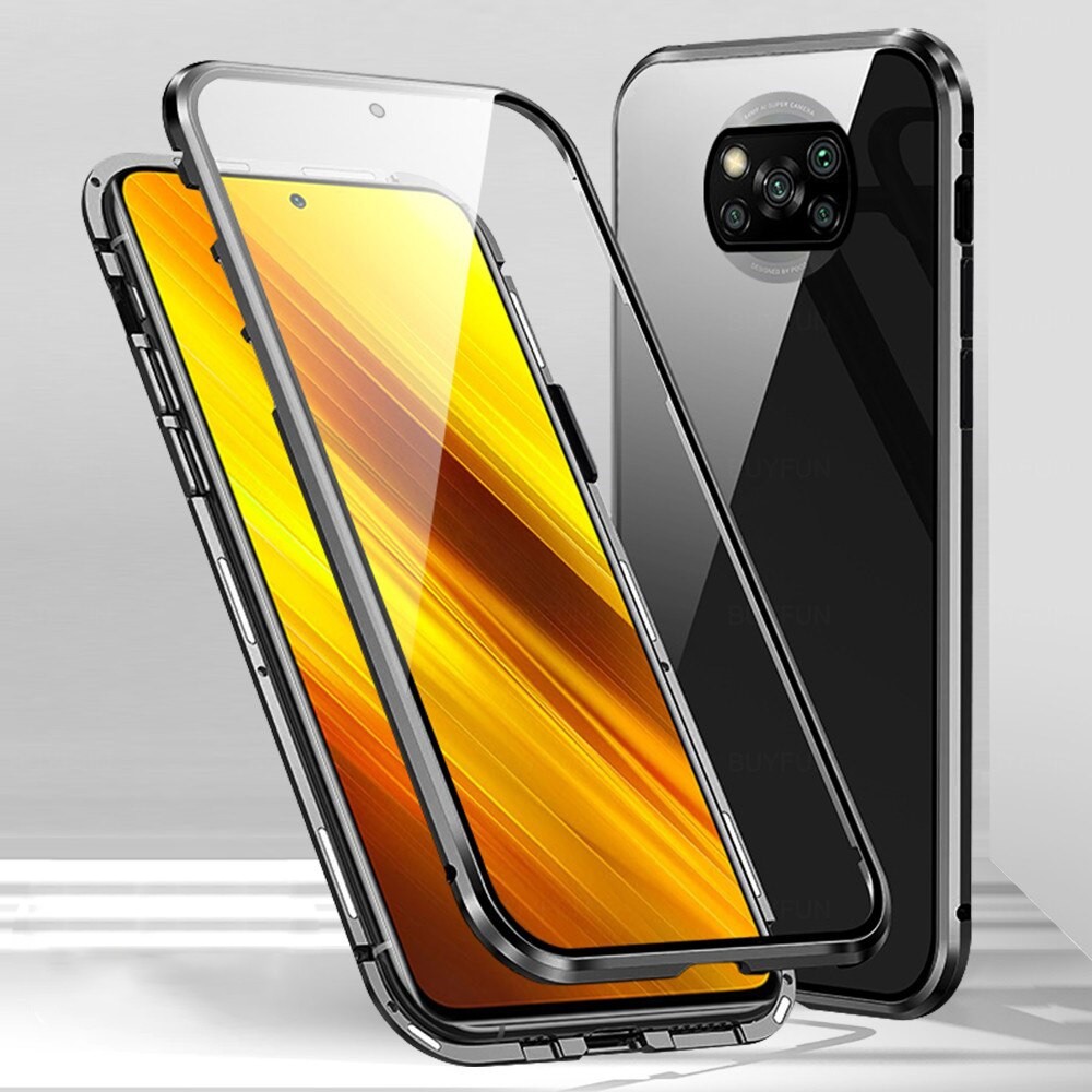 Magnetni Full-body ovitek "Stronghold" za Xiaomi Poco X3 NFC / Poco X3 Pro - črn