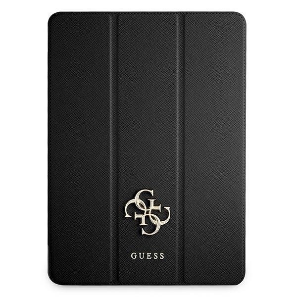 Originalen etui Guess "Saffiano Collection" za iPad Pro 12.9 2021 - črn