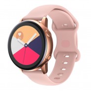 Silikonski pas za uro Huawei Watch 3 / Watch 3 Pro "Smooth" - roza