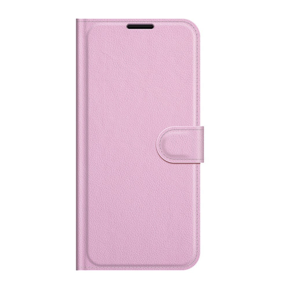 Etui "Litchi" za Samsung Galaxy S22 - roza