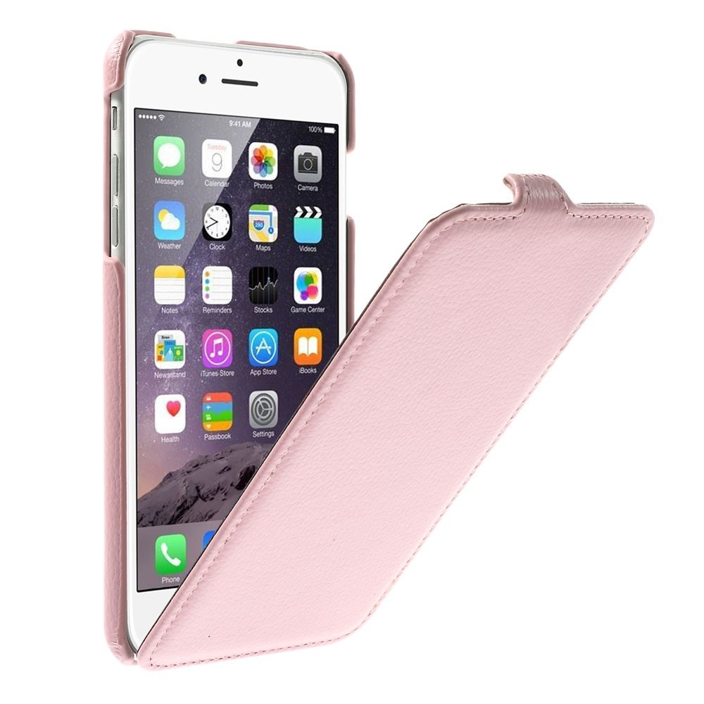 Modni flip etui za iPhone 6 Plus / 6S Plus - roza - Gizzmo.si