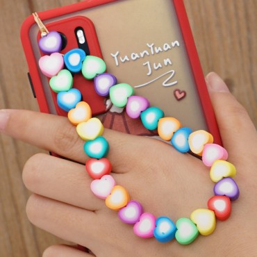 Zapestnica za telefon Stringie "Colorized Hearts"