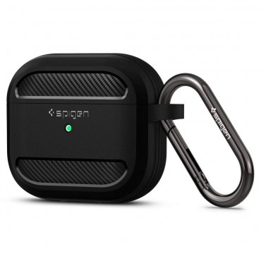 Ovitek Spigen "Rugged Armor" za Apple AirPods 3 - black