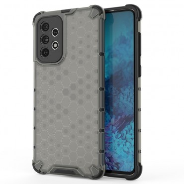 TPU gel ovitek "Honeycomb" za Samsung Galaxy A73 5G - črn