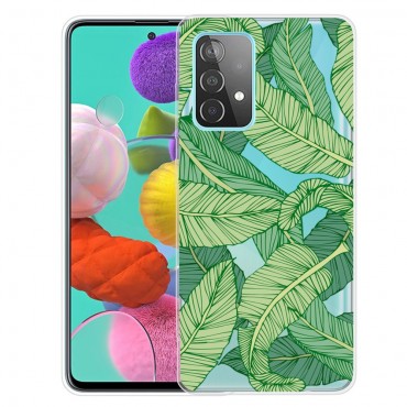 TPU gel ovitek "Banana Leaves" za Samsung Galaxy A73 5G