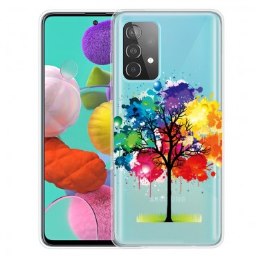 TPU gel ovitek "Rainbow Tree" za Samsung Galaxy A73 5G