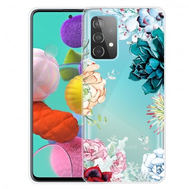 TPU gel ovitek "Lush Flowers" za Samsung Galaxy A73 5G