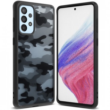 Ovitek Ringke "Fusion Matte" za Samsung Galaxy A73 5G - camo black