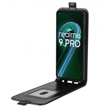 Etui "Flip" za Realme 9 5G / 9 Pro - črn