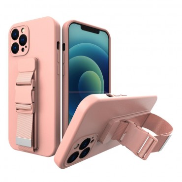 TPU gel ovitek "Buckle Up" za iPhone 11 Pro - roza