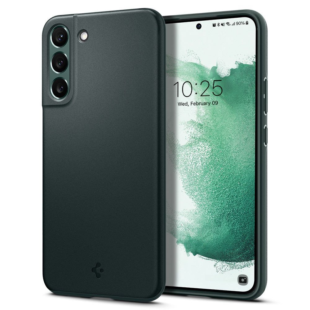 Ovitek Spigen "Thin Fit" za Samsung Galaxy S22 Plus - abyss green