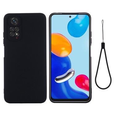 Silikonski ovitek za Xiaomi Redmi Note 11 Pro / Redmi Note 11 Pro 5G - črn