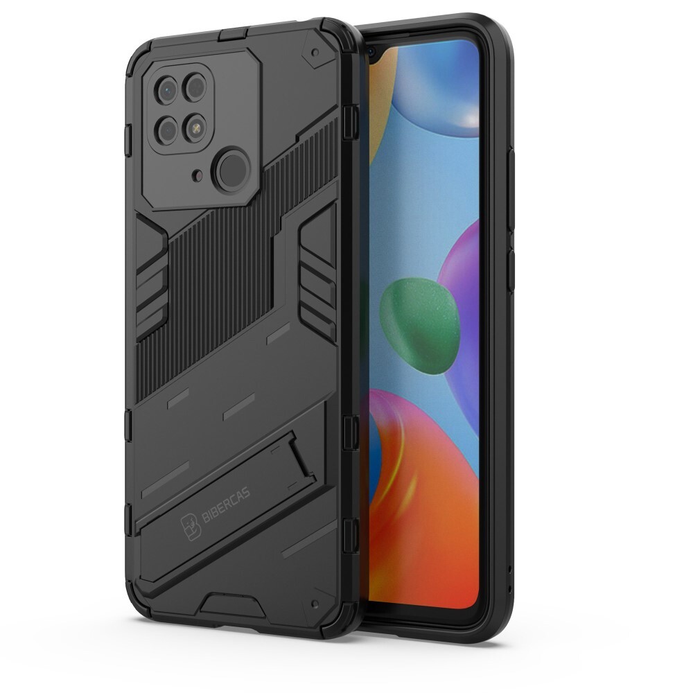 Robusten ovitek "Impact Superior" za Xiaomi Redmi 10C - črn