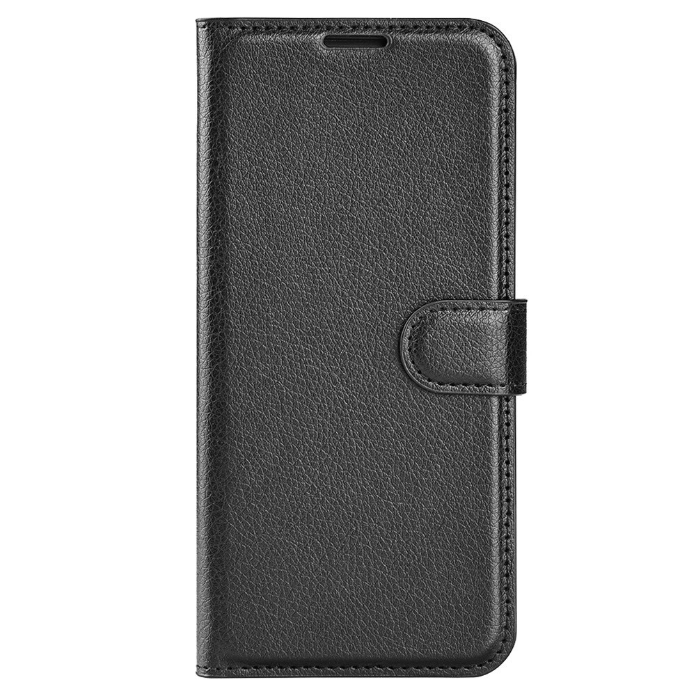 Etui "Litchi" za Xiaomi Poco X4 Pro 5G - črn