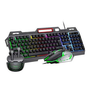 DIGI DEAL 7: 3v1 Paket gaming tipkovnice, miške in bluetooth slušalk z mikrofonom