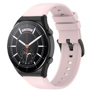Silikonski pas za uro Xiaomi Watch S1 / S1 Active "Classic" - roza