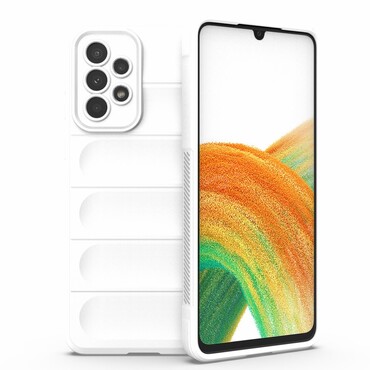 Robusten ovitek "Waves" za Samsung Galaxy A73 5G - bel