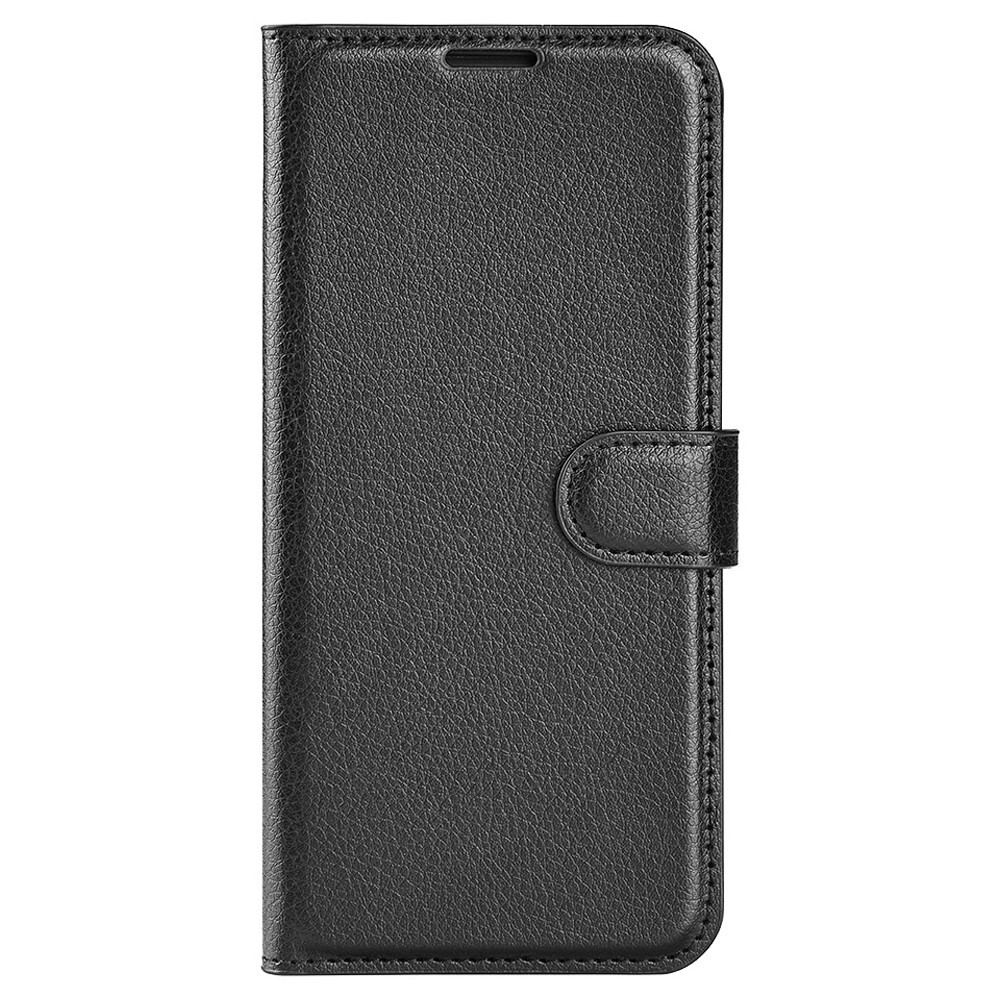 Etui "Litchi" za Xiaomi 12 Lite - črn