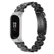Pas za uro Xiaomi Mi Band 7 "Resin Band" iz smole - črn