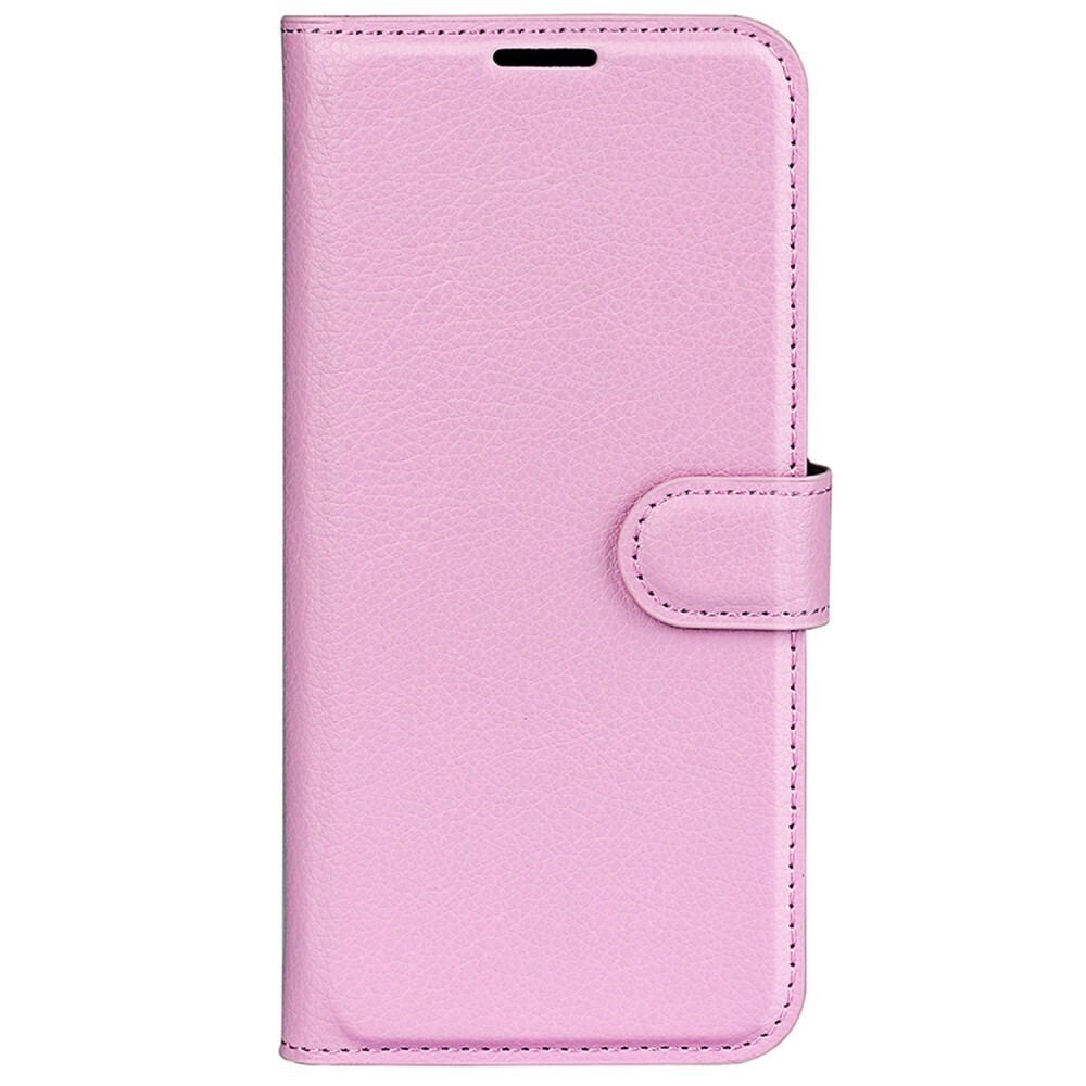 Etui "Litchi" za Xiaomi Poco F4 - roza