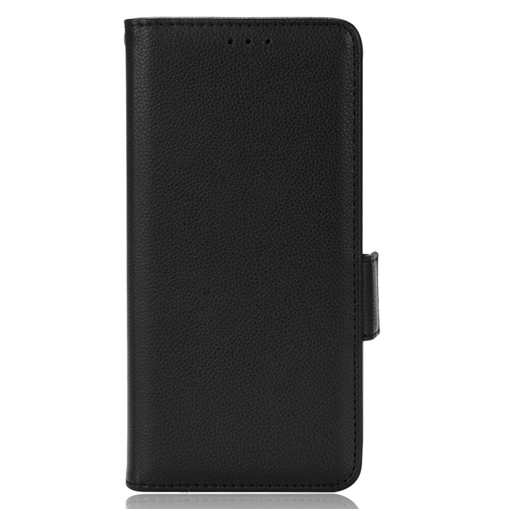 Etui "Litchi" za Xiaomi Poco C40 - črn