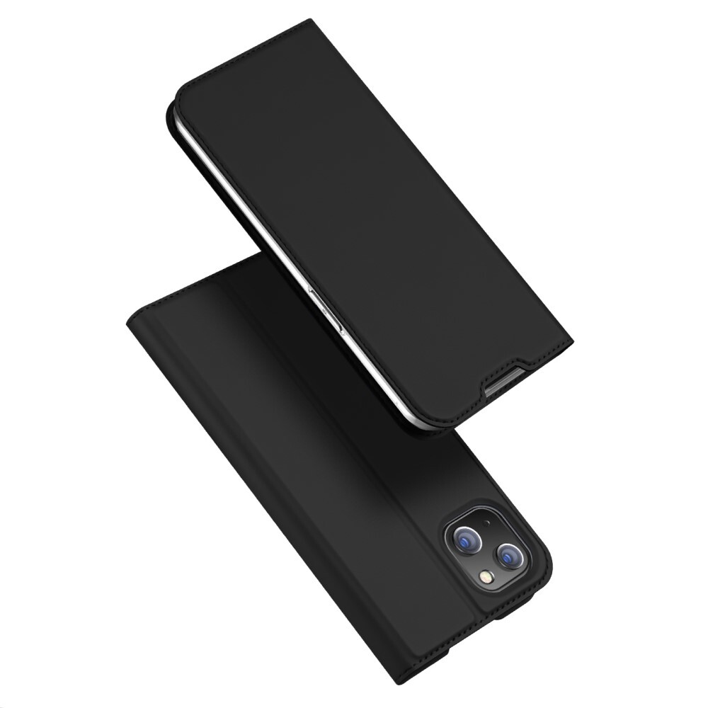 Etui "Skin" za iPhone 14 Plus - črn