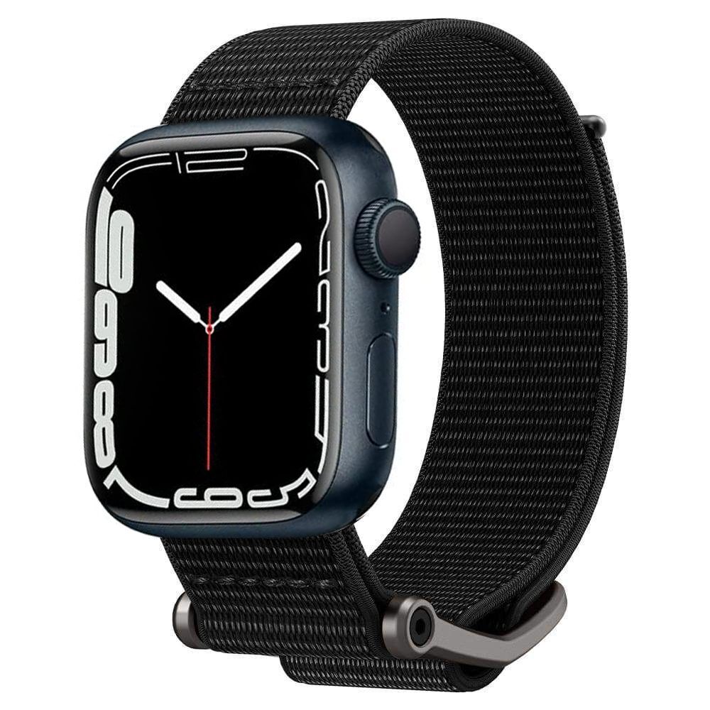 Pas Spigen "Durapro Flex" za Apple Watch All Series (45 / 44 / 42 mm) - črn