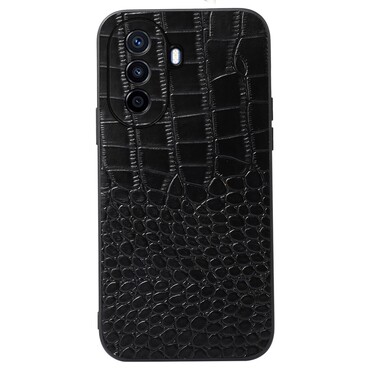 Trden TPU ovitek "Crockskin" za Huawei Nova Y70 / Nova Y70 Plus - črn Trden TPU ovitek "Crockskin" za Huawei Nova Y70 / Nova Y70 Plus - črn